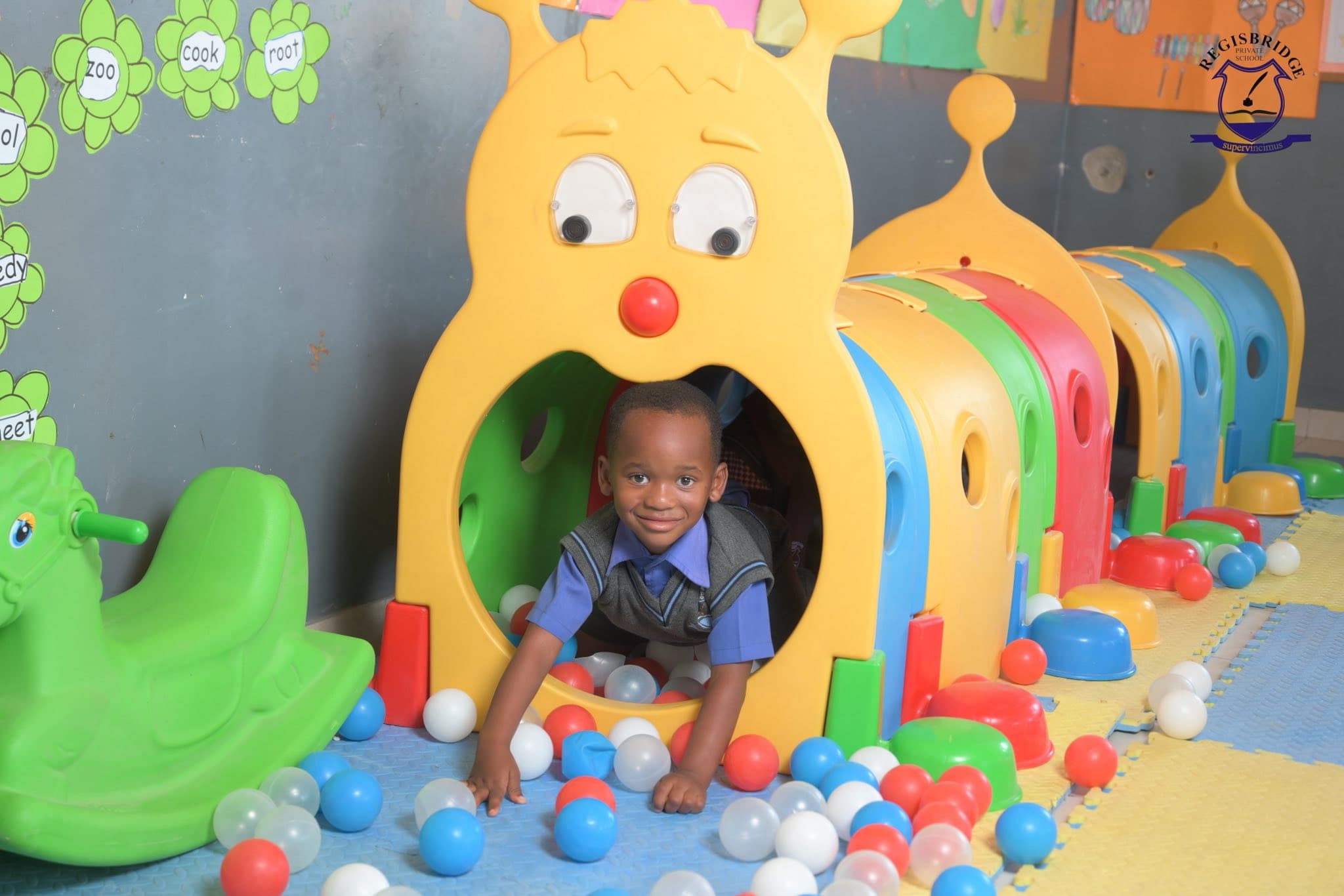 Young children engaged in hands-on learning activities